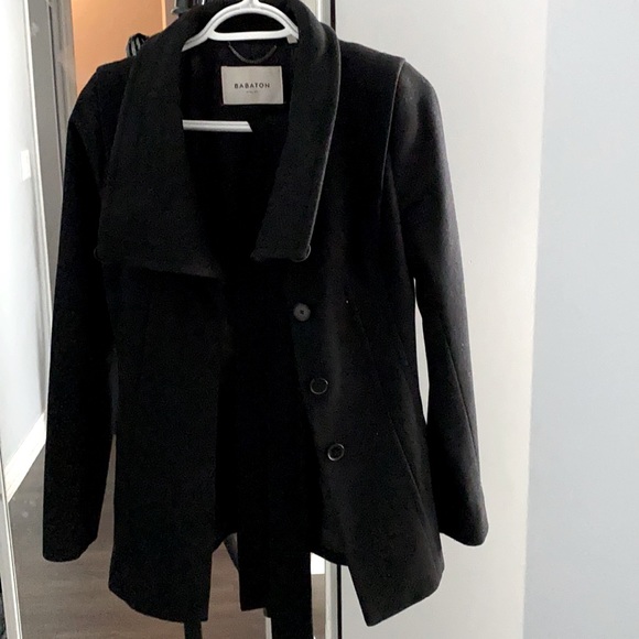 Babaton Atelier The “Conner” Coat in Black. Size XXS. Gently used - Picture 3 of 5